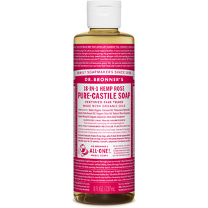 18-in-1 Hemp Rose Pure Castile Soap