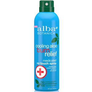 Cooling Aloe Burn Relief Medicated Spray
