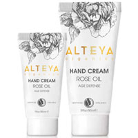 Alteya Organics - Organic Rose Oil Hand Cream - Age Defense (Large)
