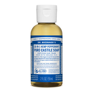 18-in-1 Hemp Peppermint Pure Castile Soap