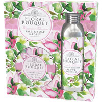 Floral Bouquet - Talc & Soap Medley - Magnolia Blossom 