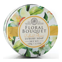 Floral Bouquet - Floral Bouquet Daffodil Flower Luxury Soap