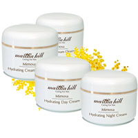 Martha Hill - Mimosa Hydrating Skin Care Set (3 x 100ml jar)