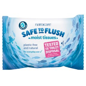 Safe to Flush Moisture Tissues