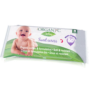 Sweet Caress Organic Cotton Baby Wipes