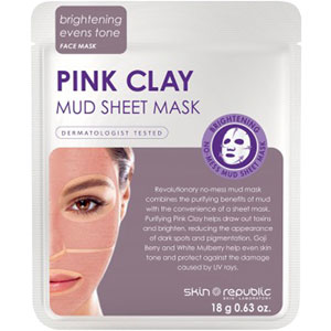 Pink Clay Mud Sheet Mask